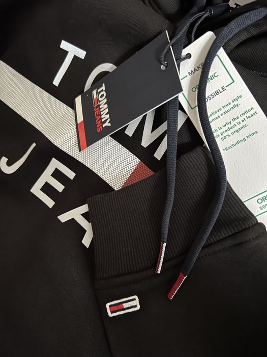 Tommy Hilfiger hanorac gluga bluza groasa marime M