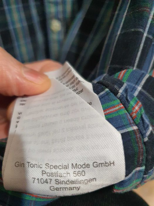 Мъжка риза Gin Tonic