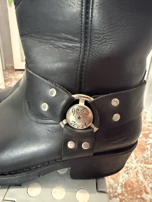 Мъжки ботуши естествена кожа