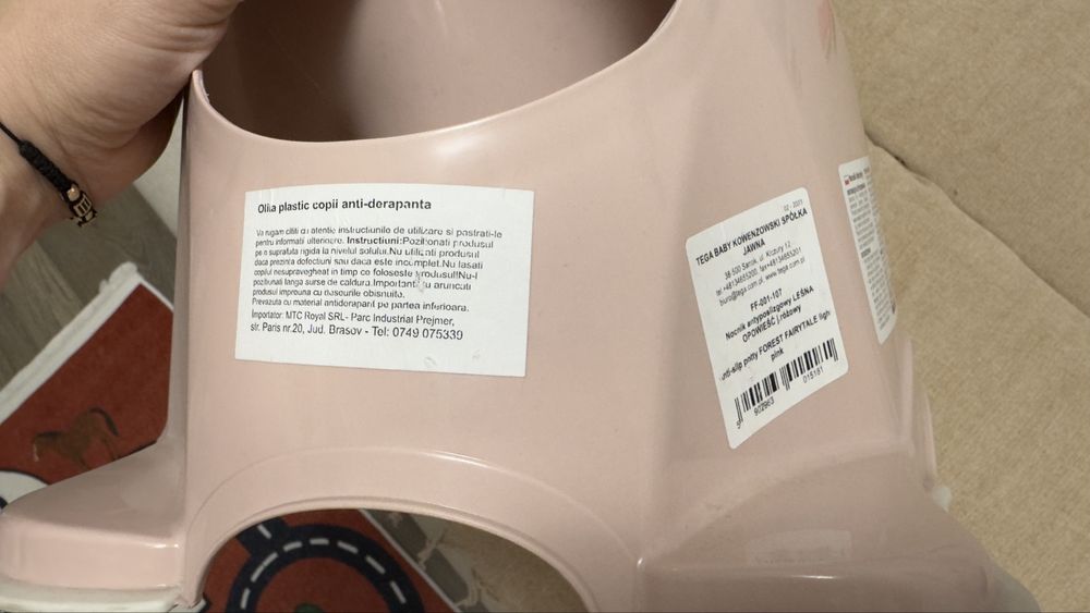 Oliță aderenta copii