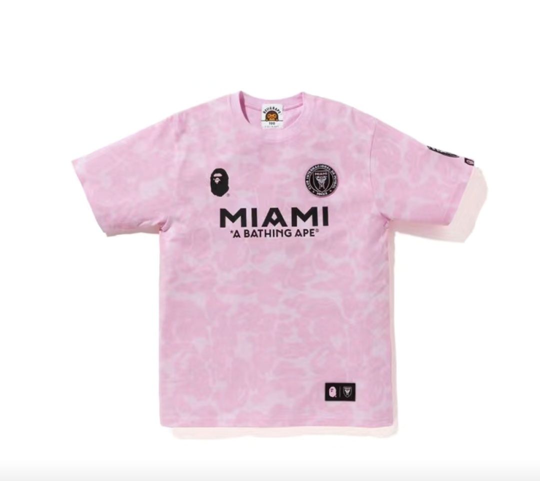 Футболка Bape & inter Miami: 6 000 тг. - Футболки Алматы на Olx