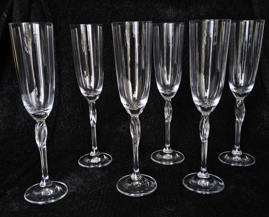 Срочно хрустальные фужеры богема