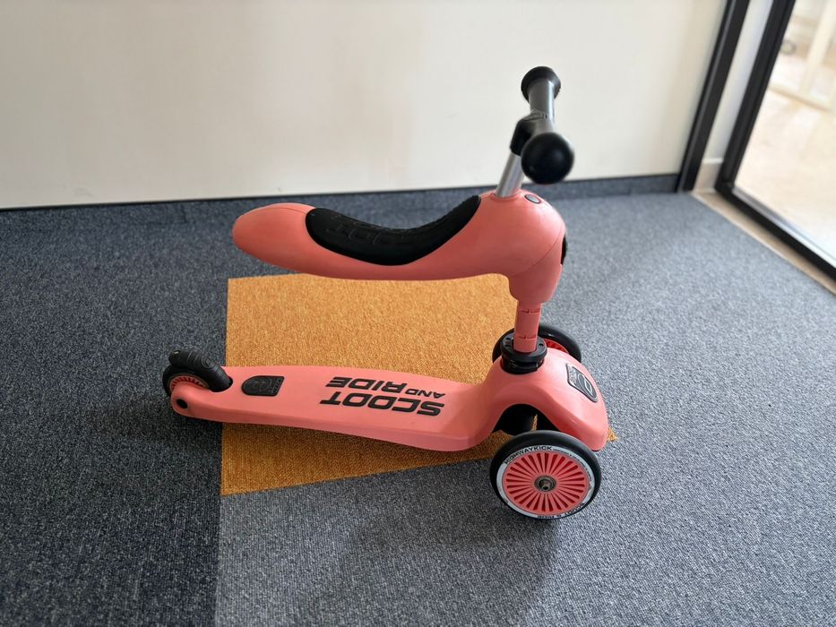 Rezervata - Trotineta copii 2 in 1 Scoot and Ride peach