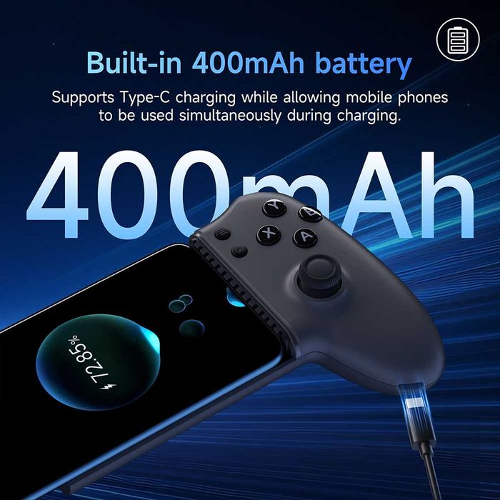 Мобилен геймпад EasySMX M15 Bluetooth Android/iPhone/Switch ЧИСТО НОВ!