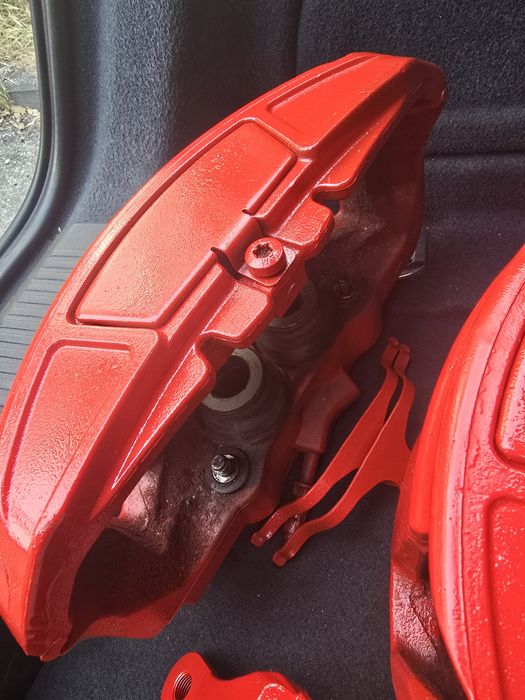 Etrieri fata Audi A6 A5 A8 bitdi +discuri 356mm noi