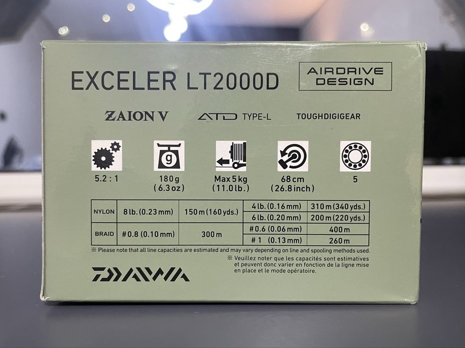 Daiwa exceler 23 2000D