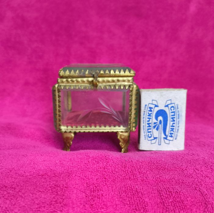 Старинная шкатулка, винтаж (1950-60е.г)