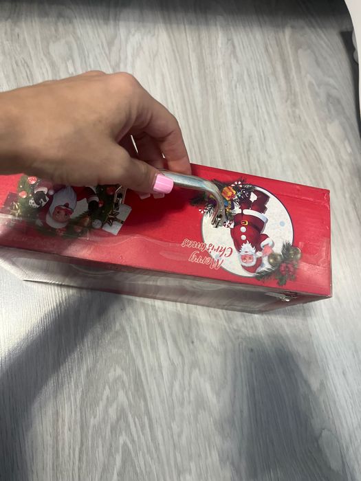 Коледен сервиз за двама Merry Christmas – чаши, чинийки и лъжички