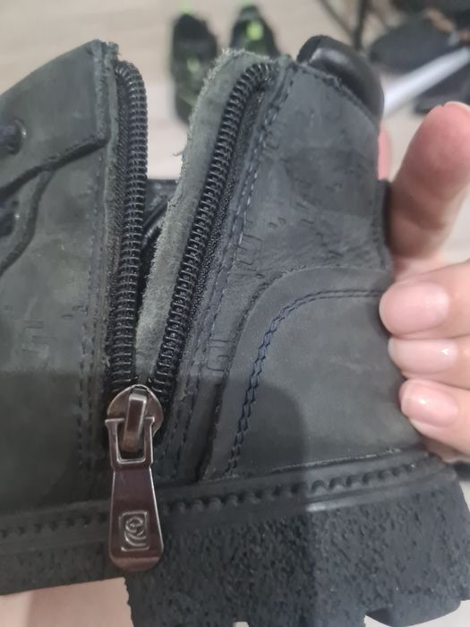 Детские ботинки кожанные