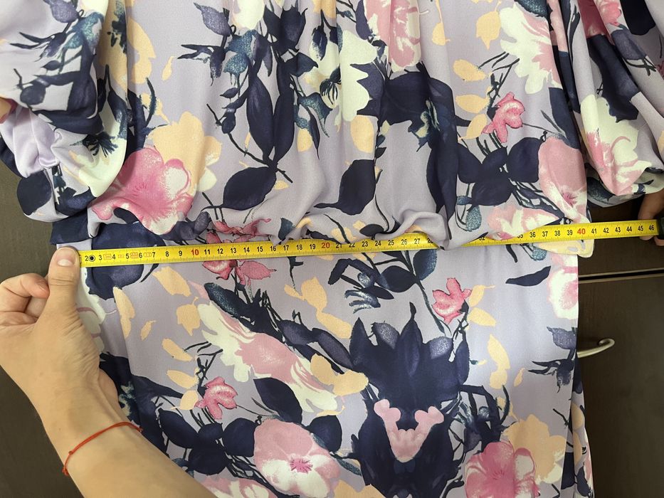 Rochie model înflorat