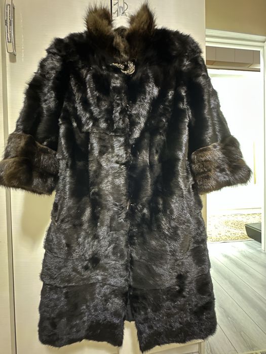 Шуба норкавая натуральная