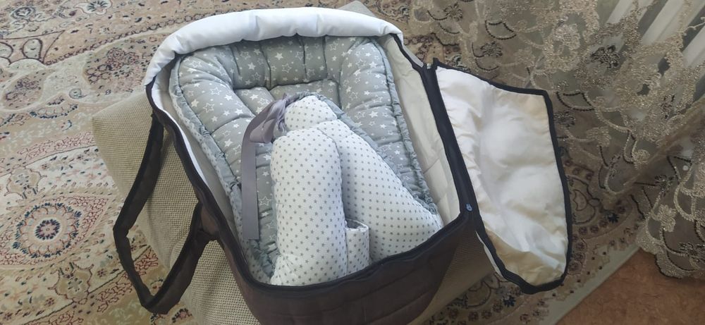 Продам люлька  для ребёнка!!! Цвет мокко и для девочки и для мальчик