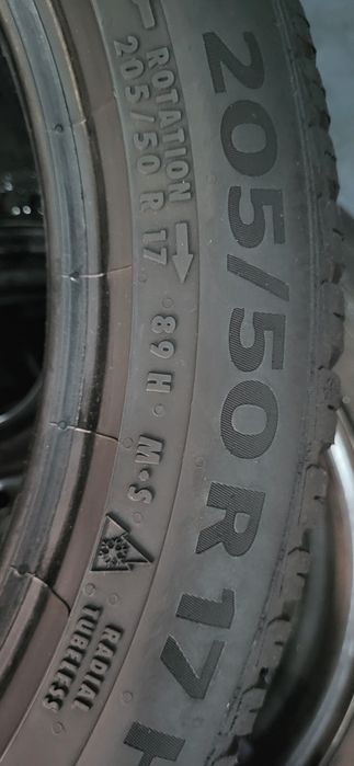 2 anvelope 205 50 17 continental toate anotimpurile 2023 6,6mm