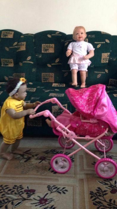 Кукла реборн Ходит!