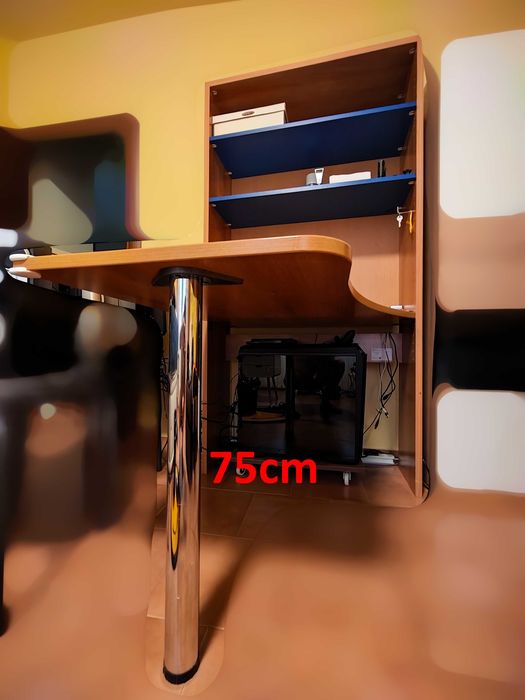 Бюро за офиса с 2 рафта