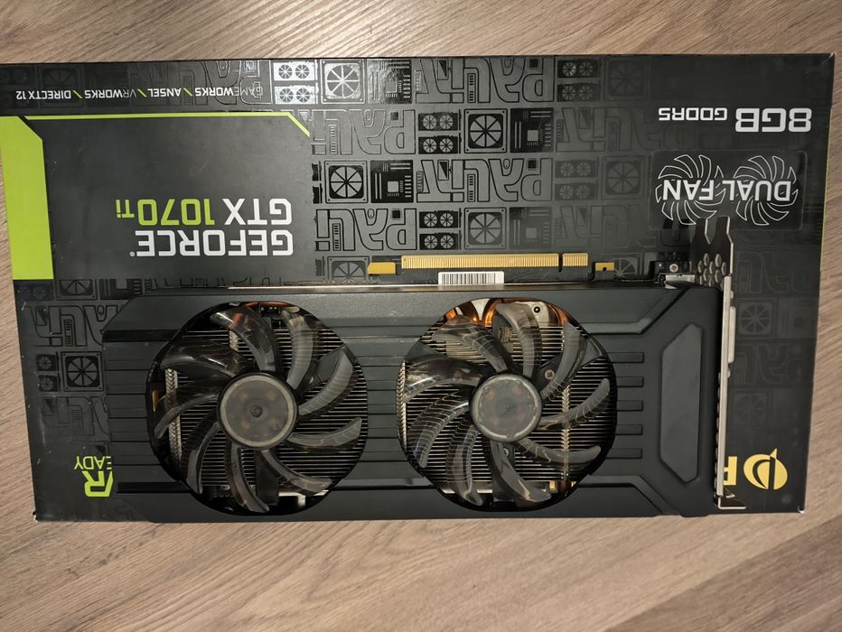 Видеокарта Palit GeForce GTX 1070 Ti DUAL