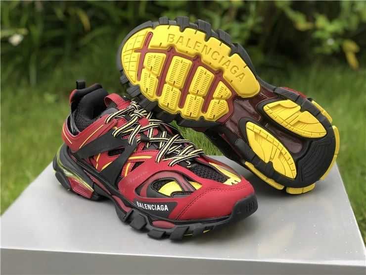 Balenciaga Track Sneaker "Red/Black/Yellow"