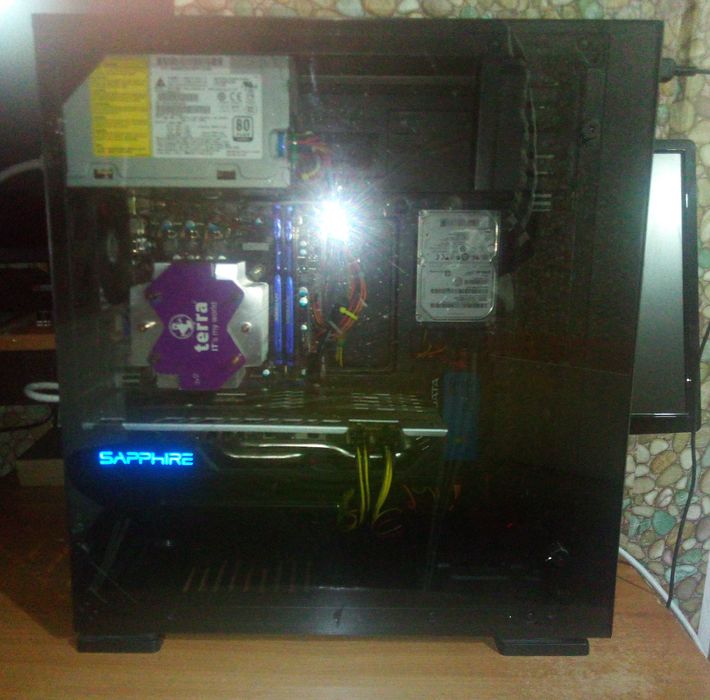 ГеймингPC i7 3770S-4с/8т/RX570-4gb/16gbDDR3/120ssd/1Tbhdd/475PSU