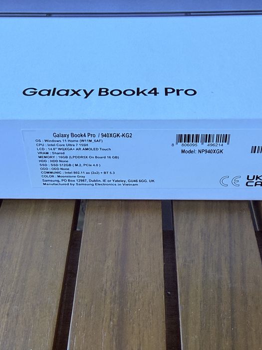 Vand / schimb Laptop Samsung Galaxy Book 4 Pro 1,5Tb ssd nvme intel core ultra 7, ps5 slim pro Touchscreen oled 3k asus rog tuf lenovo strix macbook
