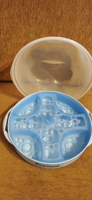 Avent 2 помпи за кърма 4бр шишета Авент + стерилизатор Бертони