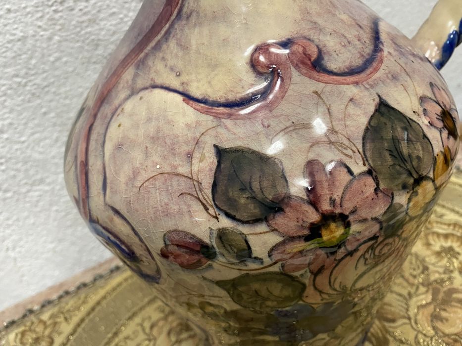 Голяма италианска ваза - кана от порцелан