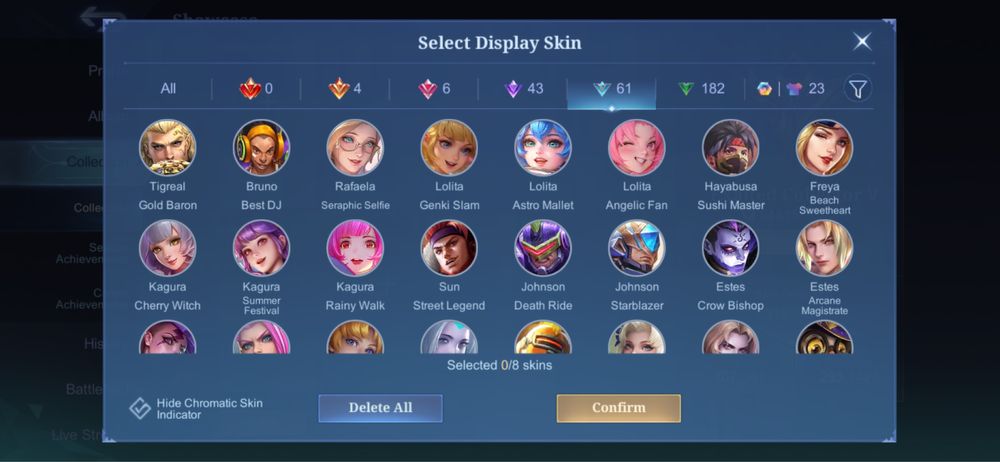 Продам аккаунт mobile legends