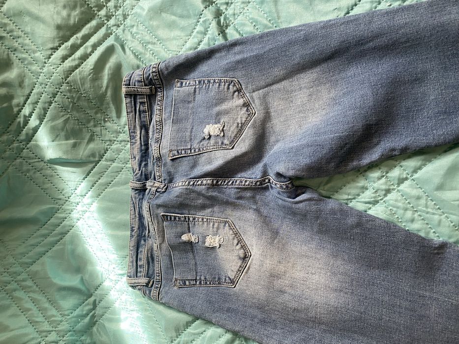 Дамски дънки -сини L размер