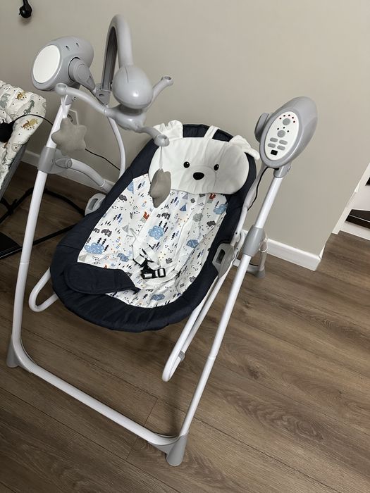 Детский шезлонг автоматический