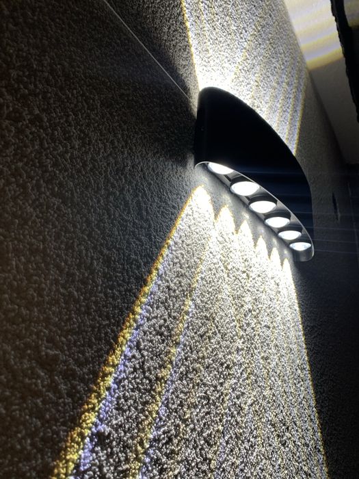 LED фасадна стенна алуминиева лампа