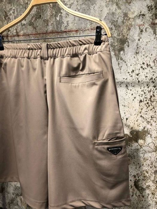 Pantamoni scurti fluid bermuda shorts Prada