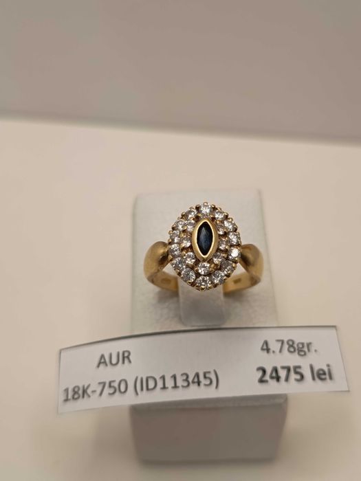 Inel aur 18 Karate cu piatra pretioasa (4.78 grame) ID11345