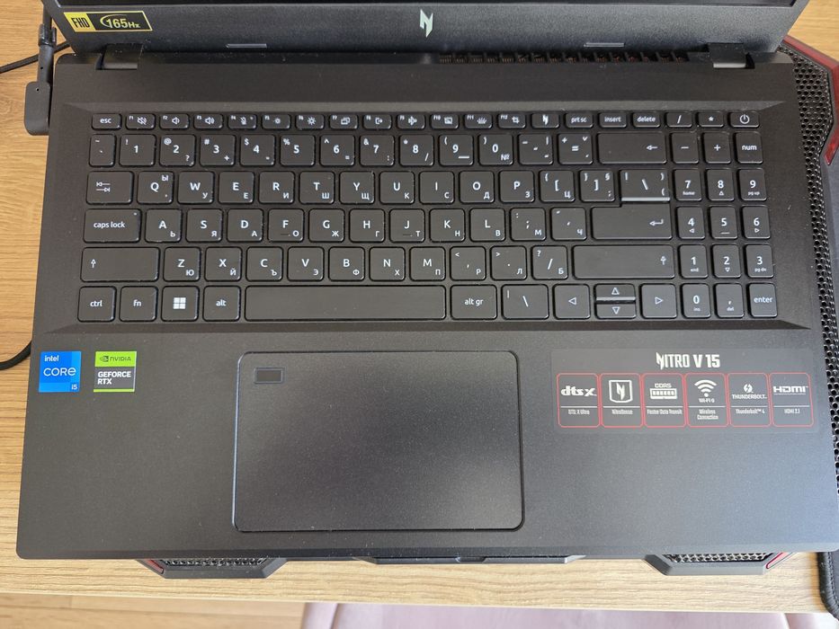 Acer Nitro V15 RTX 3050 6gb RAM 16 DDR5