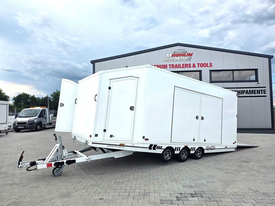 Remorca transport auto 6M inchisa TA-NO SPORT TRANSPORTER 60 PREMIUM