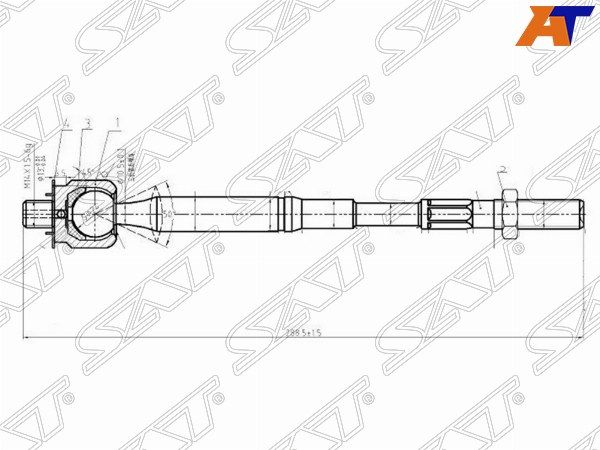 Рулевая тяга Toyota Allion