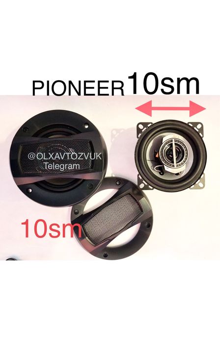 Pioneer 10см ўлчамли 2та калонка ўртаси пишалкали matiz spark damas