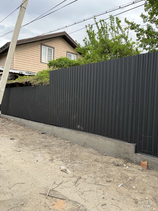 Металлические заборы