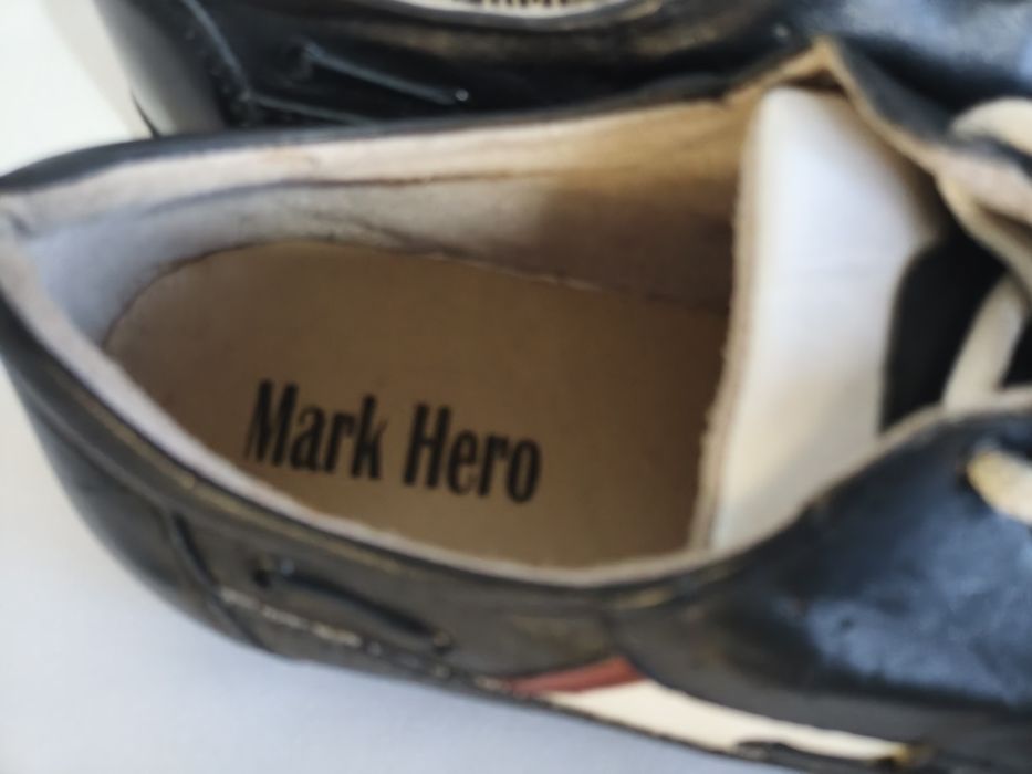 Mark Nero, нови обувки естествена кожа, номер 40