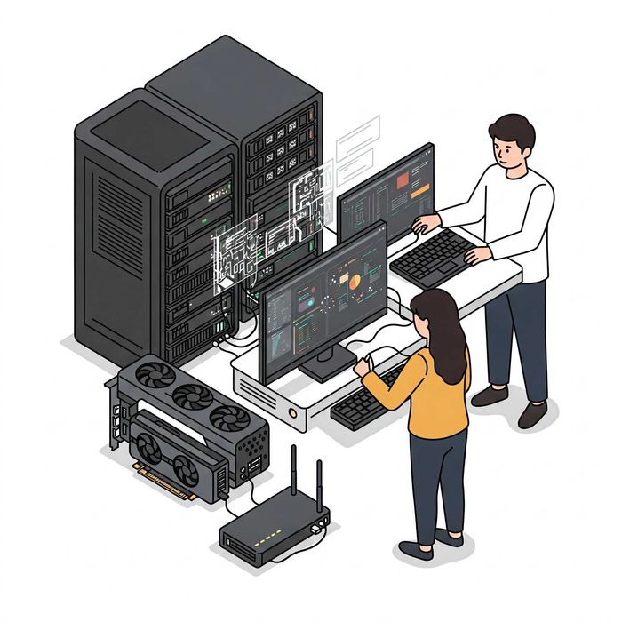 Мощный сервер для ИИ