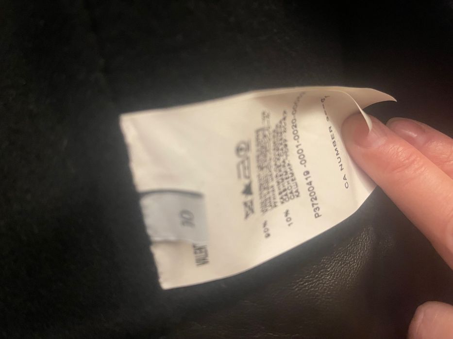 Пальто женское черное