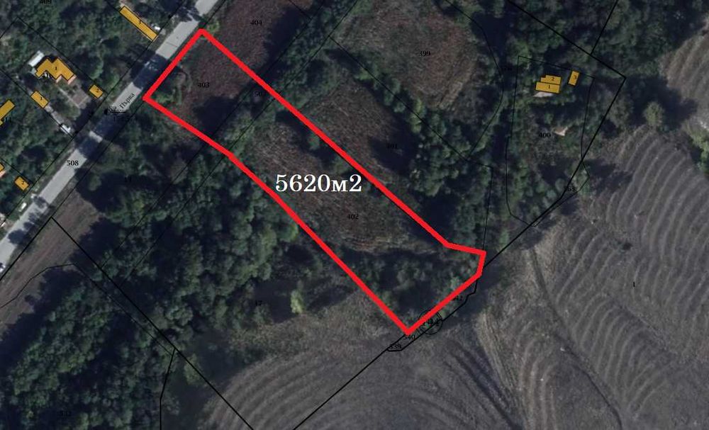 Продава се Парцел в с. Красен, Област Добрич - 5620 кв.м за 3 €/кв.м - Снимка #2