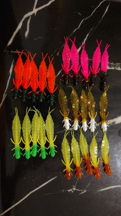 Силиконови примамки за риболов