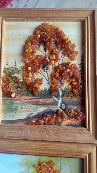 Янтарные картины