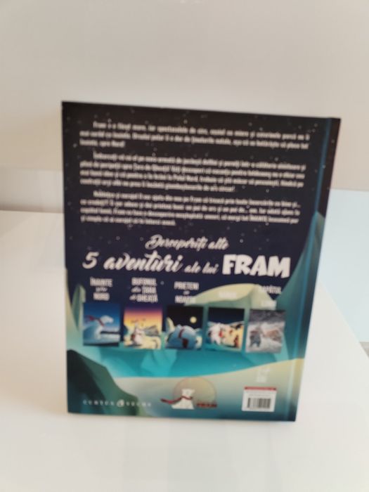 Cartea "Aventurile lui Fram ursul polar"