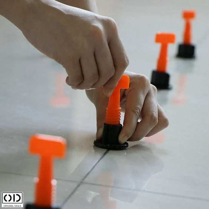 Distantiere autonivelare filet gresie faianta reutilizabile 26 buc Noi