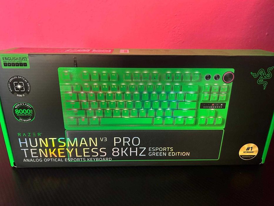Tastatura Razer Huntsman V3 Pro Tenkeyless 8KHz, NOU/SIGILAT