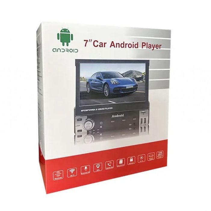 Авто радио Lb 9601A 1DIN с прибиращ се екран 9602A