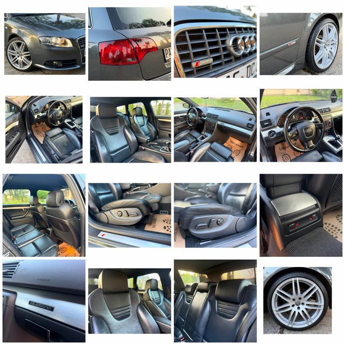 Audi A4 /S Line Plus / 2007/ 2.0TDI/ 170CP /QUATTRO/INTERIOR RECARO
