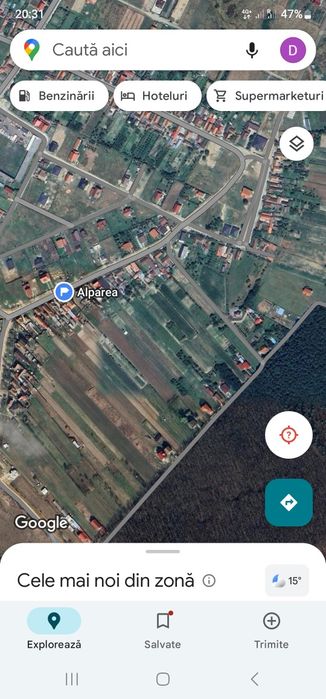 Vand parcele teren intravilan Alparea
