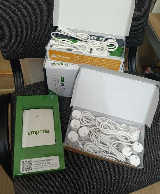 EMPORIA Gen 2 Vue смарт електромер, трифазен, интелигентен