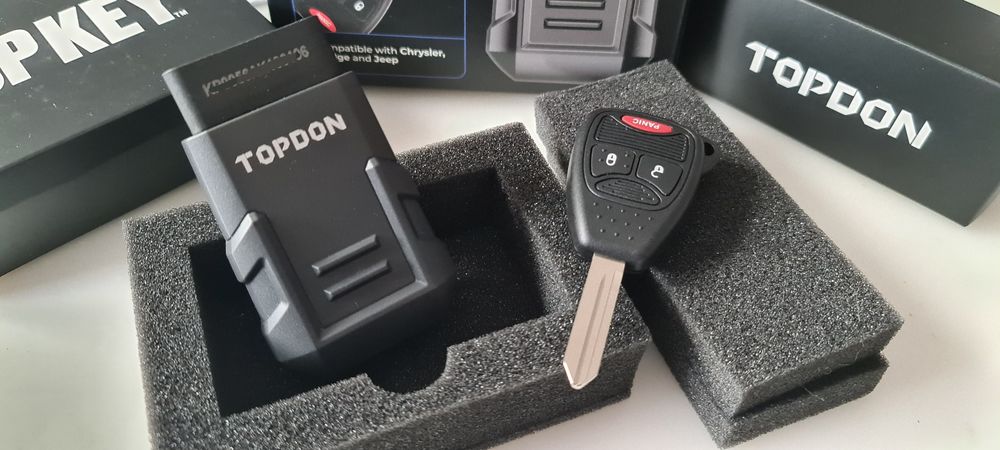 Programator OBD Chei TOPDON TopKey, Jeep, Dodge, Chrysler